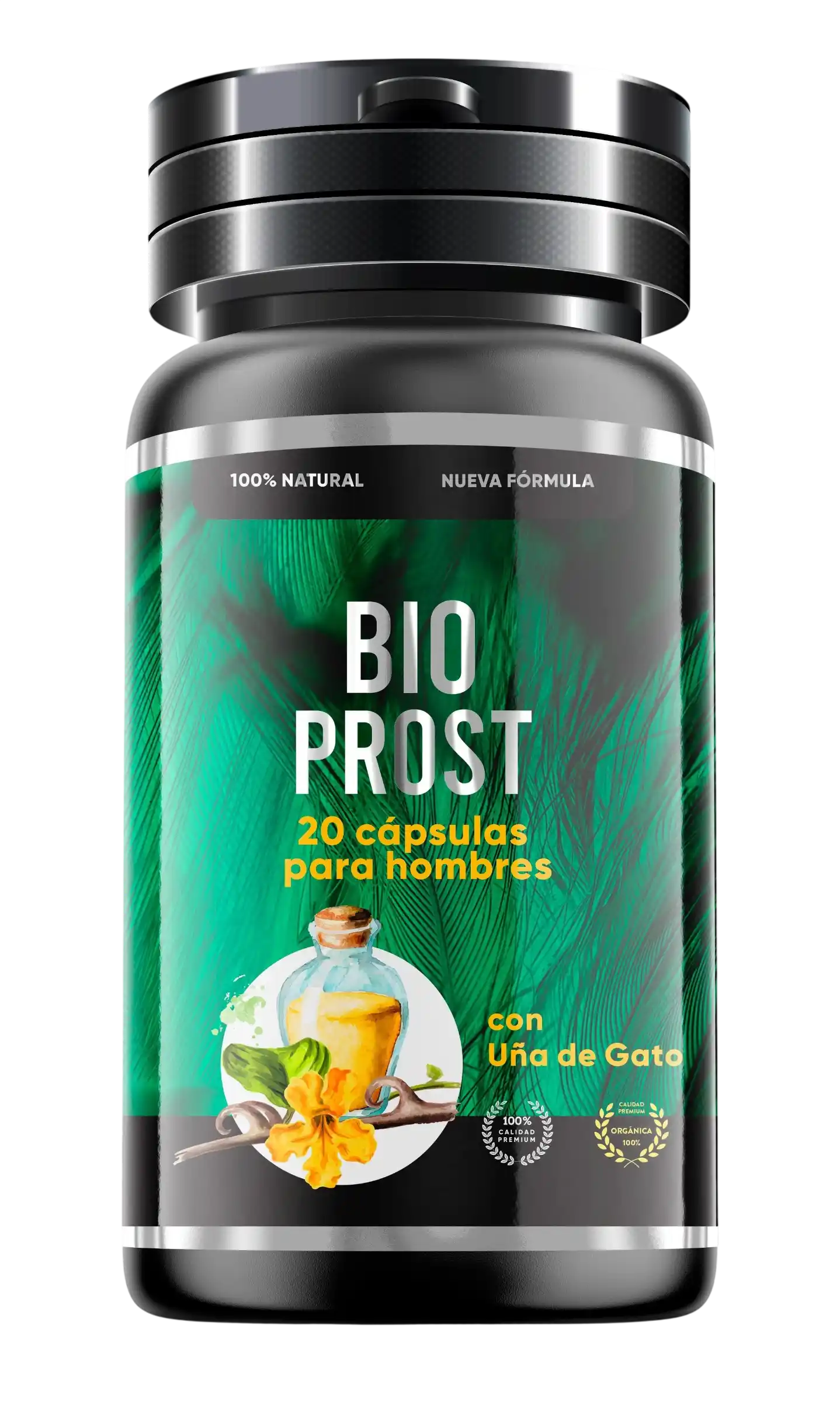 Frasco original de Bio Prost Cápsulas para hombres